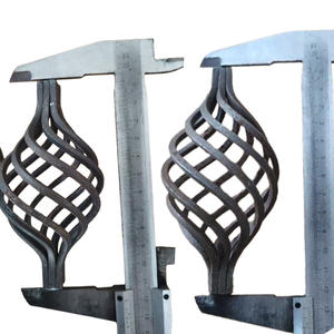 <span class=keywords><strong>Jaulas</strong></span> <span class=keywords><strong>de</strong></span> acero forjado Cestas <span class=keywords><strong>de</strong></span> componentes <span class=keywords><strong>de</strong></span> hierro forjado para accesorios y barandillas - Product Image 6