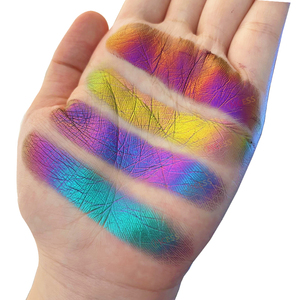 Échantillons GRATUITS de la marque Mcess – Pigments brésiliens hautement pigmentés pour maquillage des yeux, poudres multichromes effet irisé pour vernis à ongles - Product Image 5