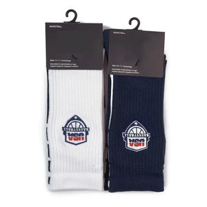 ถุงเท้ากีฬาวิ่งกันกระแทกชั้นยอดถุงเท้าลูกเรือบาสเก็ตบอลระบายอากาศได้ดีถุงเท้าลูกเรือโลโก้แฟนซีสำหรับการใช้งานฟุตบอล - Product Image 6