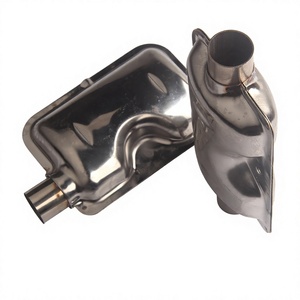 Silencieux pour chauffage diesel en acier inoxydable, silencieux en nid d'abeille, réduction du bruit, accessoires à usage général - Product Image 3