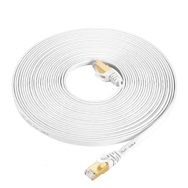 High-speed Cat6 UTP RJ45 Connection Cable - Ethernet Flat Network Cable - for High-speed Communication