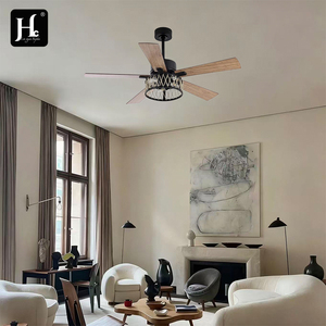 Factory wholesale decorative 52-inch DC LED <b>ceiling</b> fan, 3 wooden blades, <b>ceiling</b> fan with <b>light</b>, designer <b>ceiling</b> fan. - Product Image 6