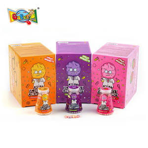 Caramelos Skittle-s Mini de 80g al por Mayor, Sabores Mixtos de Naranja, Fresa y Uva, Caramelos de Roca, Color Artificial, Caramelos Pequeños para Masticar con Forma de Calavera - Product Image 1