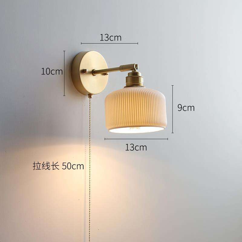 All copper cable wall lamp [A 0001]]