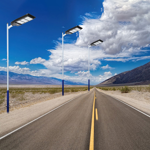 Esterna Impermeabile IP67 ABS Integrato Lampione 100W 200W 300W Tutto In Una Luce di Via Solare del LED - Product Image 4