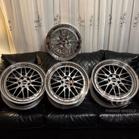 عجلات مخصصة من قطعتين مصنوعة بالحدادة 5x112 5x114.3 5x120 مقاس 18 19 20 21 بوصة لسيارات BMW M2 M3 M4 بورش 911 992 GT4 كاريرا إس كايين