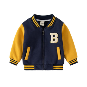 Chaquetas de Moda para Niñas Hongbo, Chaquetas Bomber Elegantes, Ropa de Abrigo <span class=keywords><strong>Infantil</strong></span>, Chaquetas Varsity Personalizadas de Primera Calidad para Niños - Product Image 2