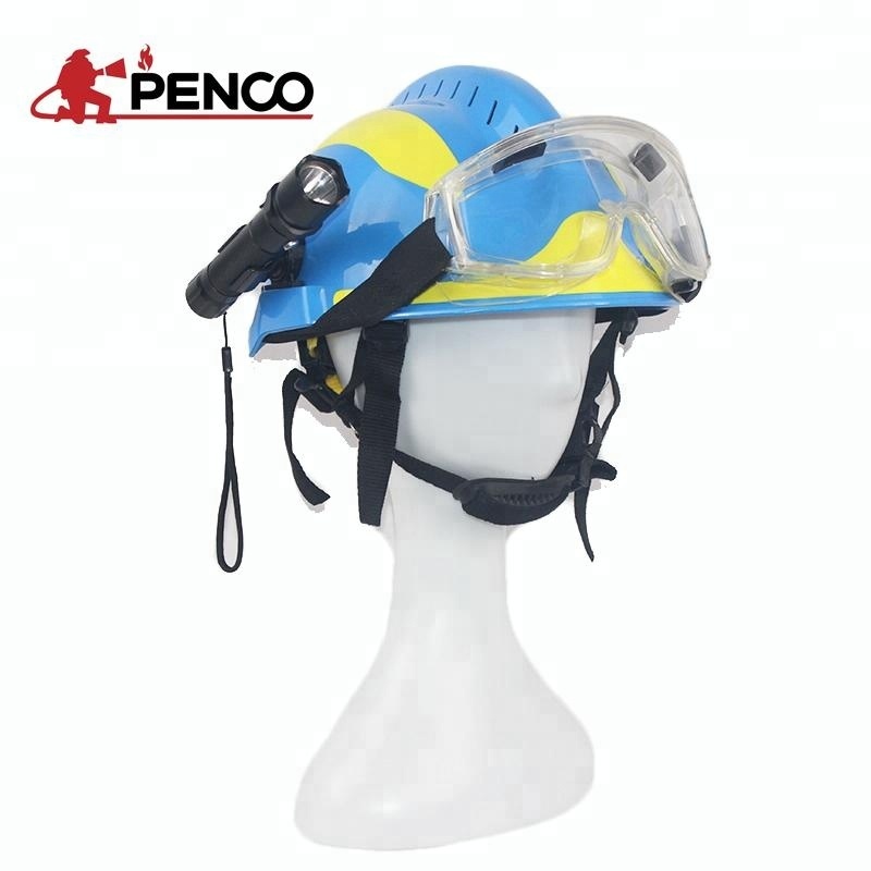 Casque de pompier gris avec visière escamotable et protège nuque - KLEIN - 8902 pas cher