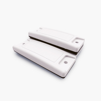 Étiquettes anti-métal ABS NFC RFID HF de 78x31 ICODESLI-X imprimées au laser de taille personnalisée pour la gestion des stocks et des actifs d'entrepôt