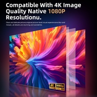 Nativer 1080P Smart Video Gaming Beamer 4K-Laser Android 14 Heimkino Film Digital Outdoor Büro Tragbarer Projektor