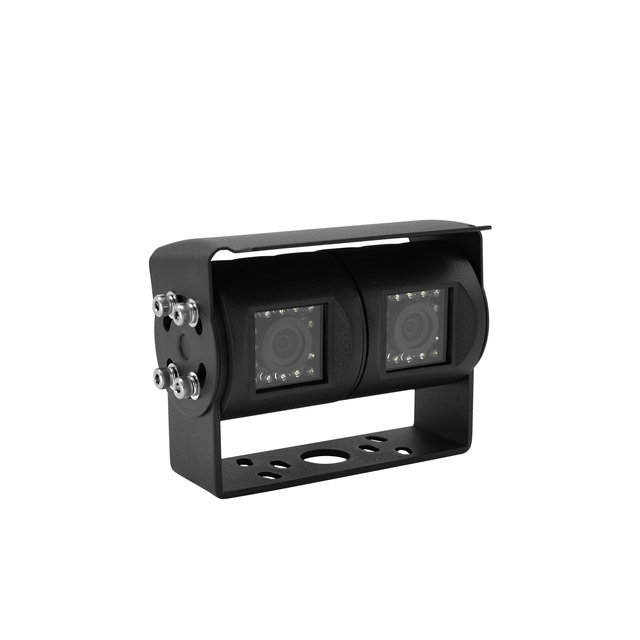 Dual Lens AHD 1080P IP68 Waterproof Rear Backup Camera for Bus Truck Agricultural Vehicle with Night Vision Reverse CCD
