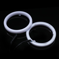 Universel RGB Chasing Halos LED Angel Eyes Jaune Clignotant Téléphone APP Contrôlé 60mm à 120mm Tailles Condition Nouveau