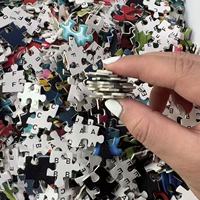 Jeu de puzzle personnalisé anti-stress, thème fleurs imprimées, entraînement à la mémoire, 1000 pièces, puzzle en papier, passe-temps pour adultes