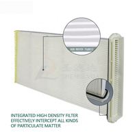 Filtre à air plissé en polyester sur mesure, cartouche filtrante KFEW3007PPVE pour l'industrie du tabac