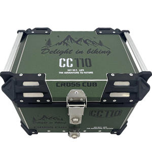 Baúl Trasero para Motocicleta <span class=keywords><strong>de</strong></span> Aluminio <span class=keywords><strong>de</strong></span> 45L y 1.0mm, Adhesivos Personalizables, <span class=keywords><strong>Precio</strong></span> Económico, en Venta - Product Image 3