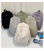 Sac à dos de grande capacité pour femmes et hommes, léger, pour voyage, plein air, multi-poches, sac d'école, décontracté
