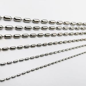 Chaîne de service <span class=keywords><strong>pour</strong></span> femmes, bijoux en acier inoxydable, haute qualité, collier à billes, clé/lunettes de soleil, chaîne métallique, offre spéciale, 2022 GT - Product Image 2