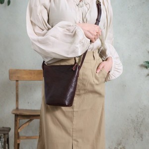 Mini Bucket <b>Bag</b> Women Brown Coffee Color 7 Inch Zipper Closure Lightweight Portable Everyday Use Spring 2025 - Product Image 1
