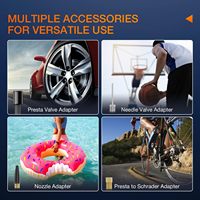 Factory Sale Electric Car Tire Inflator 120psi 12V Portable Automatic Digital Display Tire Inflator air Compressor