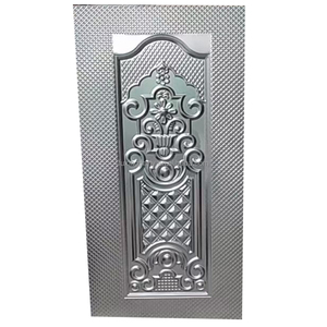 Panneau de porte en métal gaufré Nouveau design <span class=keywords><strong>Plaque</strong></span> de peau de porte en acier laminé à froid Pour une utilisation dans des villas ou des portes extérieures - Product Image 5