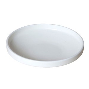 Platos de cerámica color crema, plato hondo con borde, cerámica de alúmina para servir comida, vajilla decorativa - Product Image 5