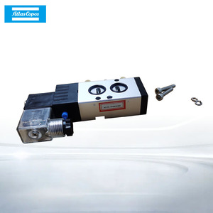 Válvula Solenoide Atlas Copco 1639696461 para Piezas de Compresores de Aire, Construcción Metálica - Product Image 1