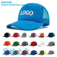Casquette de baseball personnalisée avec logo brodé, panneaux en maille respirante, pour boutique en ligne
