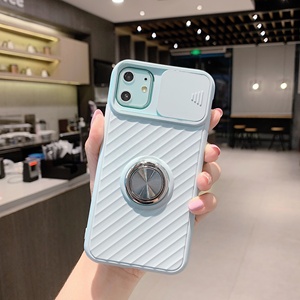 para iPhone 12 <span class=keywords><strong>SE</strong></span> <span class=keywords><strong>2020</strong></span> 11 11Pro Max XR XS Max X a prueba de golpes a prueba anillo suave caja del teléfono de tpu - Product Image 6