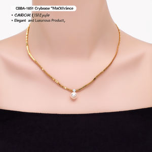 CBBA-1851 Crystal <b>Necklaces</b> Elegant and Luxurious Product - Product Image 2