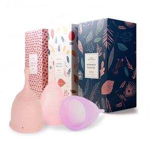 <span class=keywords><strong>Copa</strong></span> <span class=keywords><strong>menstrual</strong></span> reutilizable plegable ecológica silicona médica para mujer período máquina tamaño 2024 limpiador kit anillo <span class=keywords><strong>esterilizador</strong></span> - Product Image 4