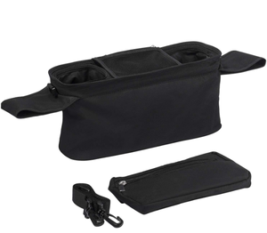 Bolsa organizadora para <span class=keywords><strong>cochecito</strong></span> de bebé con portavasos aislados y bolsa de embrague con cremallera para <span class=keywords><strong>cochecito</strong></span> universal como Baby Jogger,<span class=keywords><strong>Bugaboo</strong></span> - Product Image 2