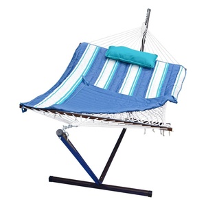 Hamaca Doble para 2 Personas, Estructura de Acero Resistente, Capacidad de Carga de 200 Kg, Soporte para Hamaca, Soporte para Hamaca Multipersonal C156 LISTO PARA USAR - Product Image 1