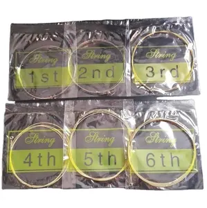 Cheapest acoustic Electric guitar string 1-st/2-nd/3-nd/4-nd/5-nd/6-nd for guitar Stringed Instruments Parts & Accessories