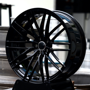 Jantes en alliage d'aluminium forgé <span class=keywords><strong>ABT</strong></span> 10Y, <span class=keywords><strong>18</strong></span>, 19, 20, 21, 22 pouces, noir brillant, 5x112, pour Audi C8 <span class=keywords><strong>RS6</strong></span>, Audi C7 RS7, Audi B9 RS4, VW - Product Image 2