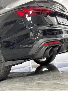 Kit carrosserie <span class=keywords><strong>A4</strong></span> <span class=keywords><strong>B9</strong></span> <span class=keywords><strong>Abt</strong></span> compatible avec <span class=keywords><strong>Audi</strong></span> <span class=keywords><strong>A4</strong></span> S4 : lèvre avant <span class=keywords><strong>Abt</strong></span>, jupes latérales, diffuseur arrière - Product Image 2