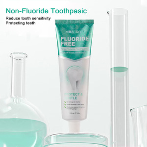 Dentifrice sans fluorure <span class=keywords><strong>MR</strong></span>.VIGOR, réduit la sensibilité, protège l'émail, nettoyage en douceur, élimine la mauvaise haleine, éclaircit les dents, 100g - Product Image 4
