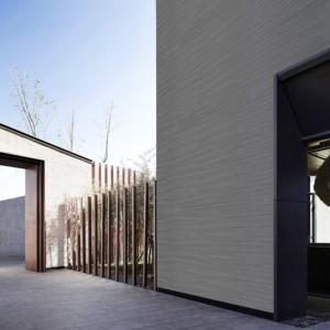 MCM Super-léger ultra-mince MS Wood Conrete Board Panneau de décoration murale extérieure et intérieure en bois véritable - Product Image 3