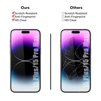 Nouveautés : Protection d'écran en verre trempé pour iPhone 15, 16, 17 Pro Max