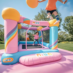 Château gonflable intérieur et extérieur, jeux de saut pour enfants, château gonflable de qualité commerciale pour équipement de fête - Product Image 5