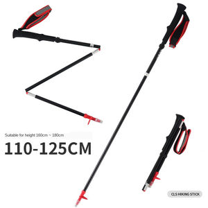 Palo <span class=keywords><strong>de</strong></span> Trekking plegable y ligero, palo <span class=keywords><strong>de</strong></span> fibra <span class=keywords><strong>de</strong></span> carbono para caminar - Product Image 6