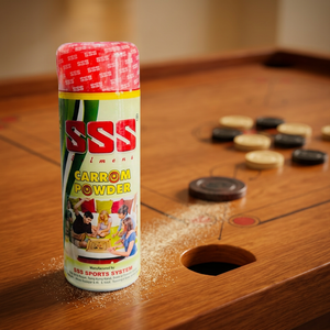 Tablero de Carrom de Plástico y Polvo para Juego, Accesorio para Juego de Estrategia Deportiva en Interiores - Product Image 2