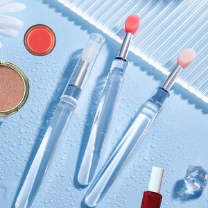 <b>Silicone</b> Lip Brush Portable Lip Gloss Applicator Lipstick Eyeshadow Makeup Brush Beauty <b>Tool</b> - Product Image 6