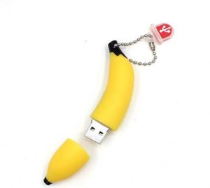 Nouvelle Clé USB 2.0 en forme de fruits : Ananas, Carotte, Banane, Fraise – Idéale pour le stockage de données et comme cadeau - Product Image 2