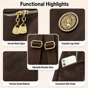 <span class=keywords><strong>Sac</strong></span> <span class=keywords><strong>à</strong></span> <span class=keywords><strong>dos</strong></span> <span class=keywords><strong>élégant</strong></span> en cuir PU texturé pour femmes, design antivol, <span class=keywords><strong>sac</strong></span> <span class=keywords><strong>à</strong></span> <span class=keywords><strong>dos</strong></span> tendance pour femmes, haute qualité, OEM ODM - Product Image 2