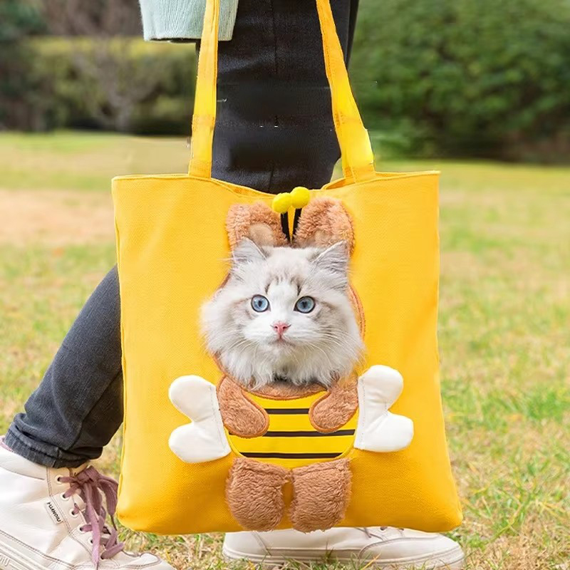 animal crossbody bags for travel All-Aboard (Cat and Dog) Large  cara cats sized kitties and pups Large Carrying Stylish Multi-Functional Human-Dog