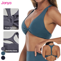 Janya vêtements de sport vêtements respirant séchage rapide femmes Yoga ensembles Gym Fitness entraînement 4 pièces sport soutien-gorge taille haute Leggings ensembles