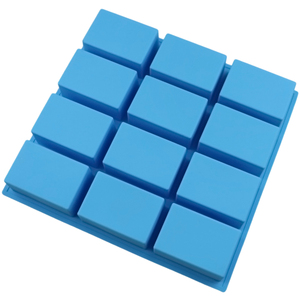 Molde de silicona rectangular para hornear y hacer velas, molde de silicona para jabón, molde de silicona para pasteles. - Product Image 5