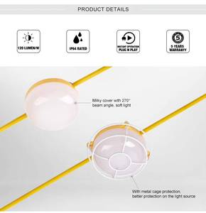 Wholesale IP65 Grade Cool White LED Work <b>Light</b> <b>String</b> 9000 Lumens 50ft/100ft Length Dimmable 5-Year Warranty CE Certified - Product Image 5