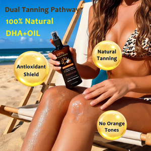 <span class=keywords><strong>Spray</strong></span> Autobronceador Vegano, Cruelty Free, con Aceite Seco, Pulverización Ultra Fina, Aplicación Uniforme, Bronceado Natural, Directo de Fábrica - Product Image 1