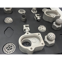 Service d'impression 3D DMLS personnalisé, prototype SLM, support structurel en aluminium AlSi10Mg 6061 avec sablage